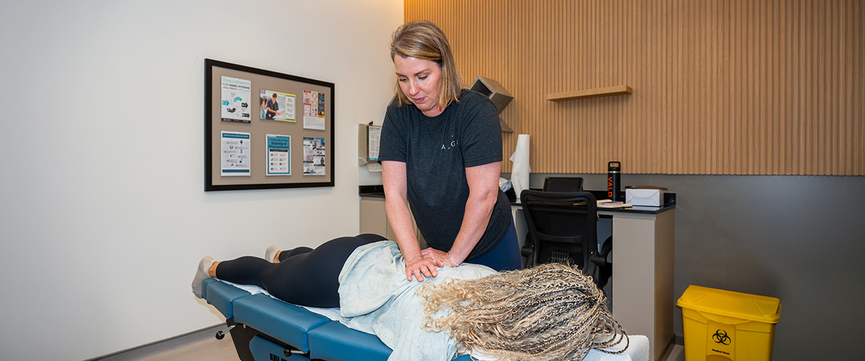 Physiotherapy for lower backpain